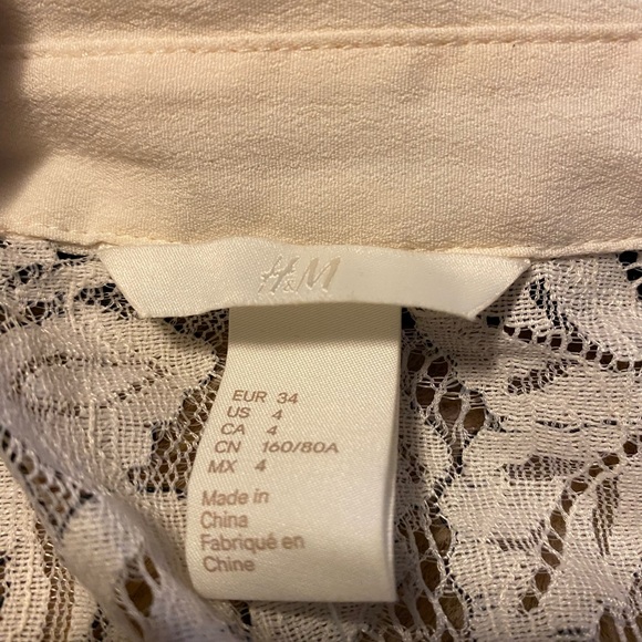 H&M size 4 blouse - Picture 8 of 9